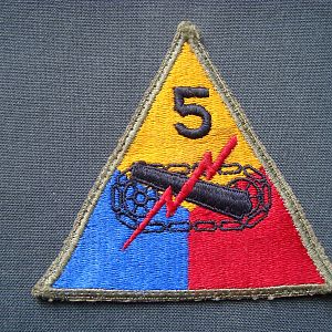 Нашивка 5-ой бронетанковой дивизии.