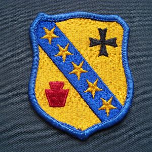 Нашивка 104-го бронекавалерийского полка.
