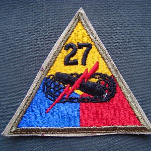 Нашивка 27-ой бронетанковой дивизии.