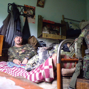 В общежитии лесорубов "Хрест".