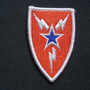 Нашивка 3-eй бригады связи.