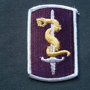 Нашивка 30-ой медицинской бригады.