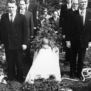 Josef "Sepp" Dietrich funeral