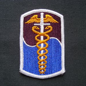 Нашивка 65-ой медицинской бригады.