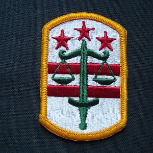 Нашивка 260-го командования военной полиции.