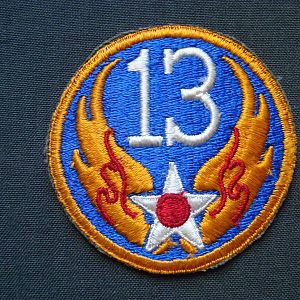 Нашивка 13-ой авиагруппы (ВМВ).