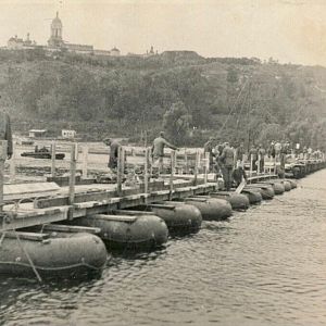 Понтонна переправа, листопад 1941