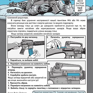 Швидко вирішуй проблеми під час стрільби з М16/М4