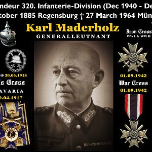 ✠ Generalleutnant Karl Maderholz
