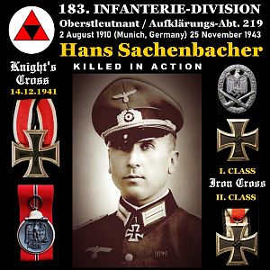 ✠ Hans Sachenbacher