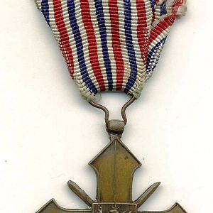 Československý válečný kříž 1939