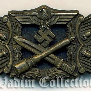 Nahkampfspange des Heeres 1. Stufe (Bronze)
