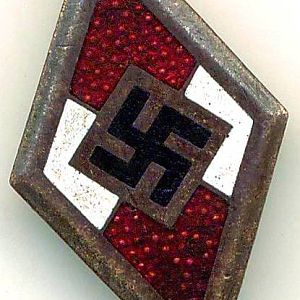 Das Goldene Hitler-Jugend Abzeichen