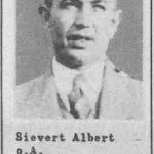 ✠  Albert Sievert SS # 47 027 NSDAP # 44 952