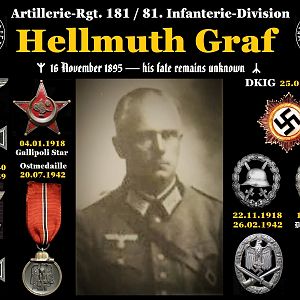 Hellmuth Graf  16 November 1895 — His Fate Remains Unknown
