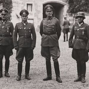 Otto Schmidt-Hartung, Franz Böhme, Adolf Strauß & Horst Von Petersdorff
