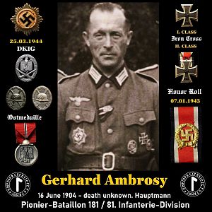 Gerhard Ambrosy DKIG 25.03.1944 // EBS 07.01.1943