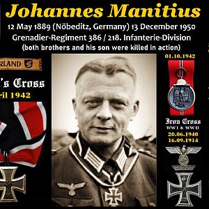 ✠ Johannes Manitius