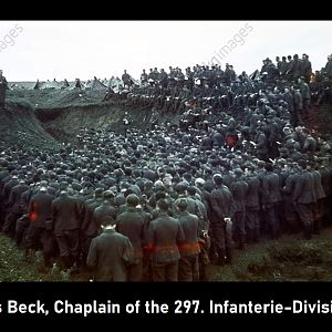 Alois Beck, Chaplain of the 297. Infanterie-Division.