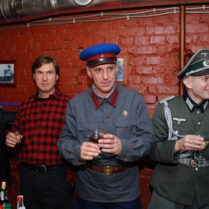 Празднование Нового года-2010, ресторан "Штаб"