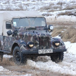 В снежной каше