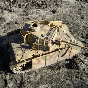 Модель Pz.IVG из картона