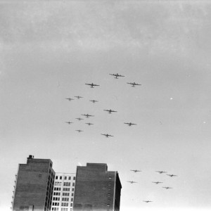 ARMY DAY, APRIL 6, 1946, B-29s OVER CHICAGO!.JPG