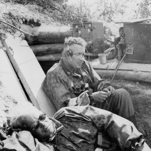 Один из полевых пунктов связи дивизии СС «Тотенкопф» летом 1941 года.jpg