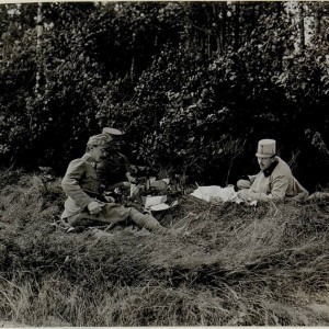 Frühstückrast am 6.9.1916