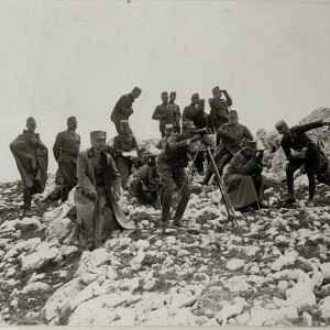 Kaiser Karl I. während der zehnten Isonzoschlacht, 17.5.1917