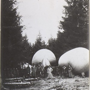 Russische Ballonabteilung nächst Wyszkow