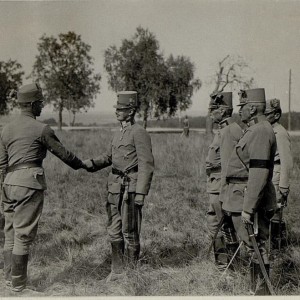 Inspektion des Infanterieregimentes 97 am 4.9.1916