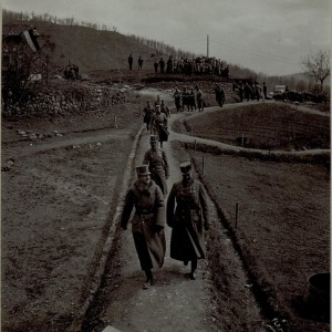 Kaiser Karl I an der Südwestfront
