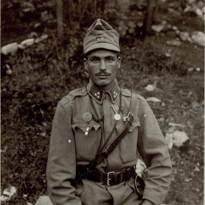 Szigeti Karoly, Zugsführer der Schweren Haubitzenbatterie 2/7 mit der kleinen silbernen Tapferkeitsmedaille