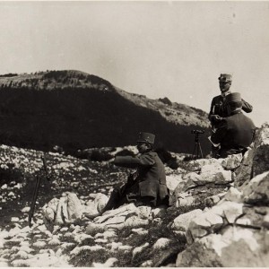 Kaiser Karl in der 11. Isonzoschlacht