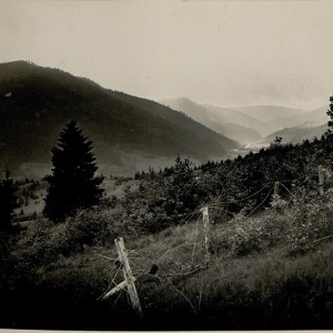 Blick auf die Kleva u.Makowka von Libochowa