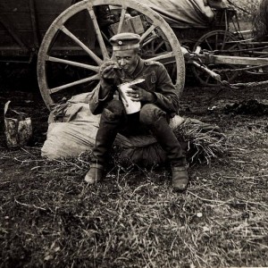 Kaiser Karl I. im Raum Snjatin am 29.7.1917 unmittelbar nach der erfolgreichen Gegenoffensive in Galizien