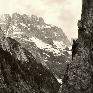 Montasch von der Kleinen Naboisscharte aus gesehen, aufgenommen am 1.6.1916