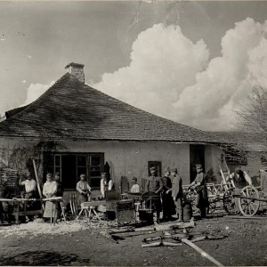 Wagnerei. Aufgenommen am 4. Mai 1916. NIZNIOW.