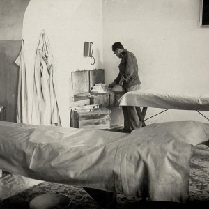 Verbandzimmer. Aufgenommen am 5.v.1916. NIZNIOW.