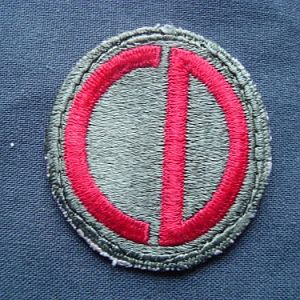 Нашивка 85-ой пехотной дивизии (ранний вариант).