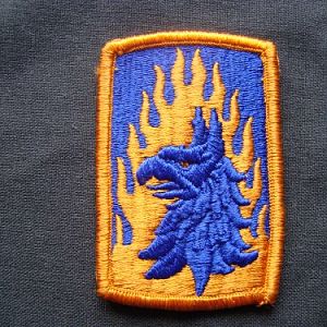 Нашивка 12-ой бригады армейской авиации.