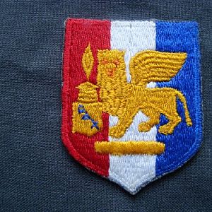 Нашивка командования СВ США в южной части Европы.