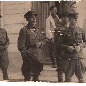Пограничники 23-го Каменец-Подольского погранотряда в 1937