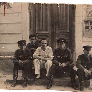 Пограничники 23-го Каменец-Подольского погранотряда в 1937г