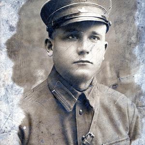 Пограничник Петров Степан Акимович. 1930 год.