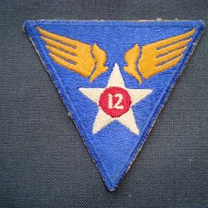 Нашивка 12-ой авиагруппы (ВМВ).