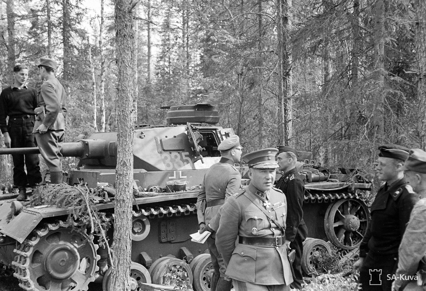 Немецких танков генерал. Советско финский фронт 1941-1944. Финская армия 1941-1944.