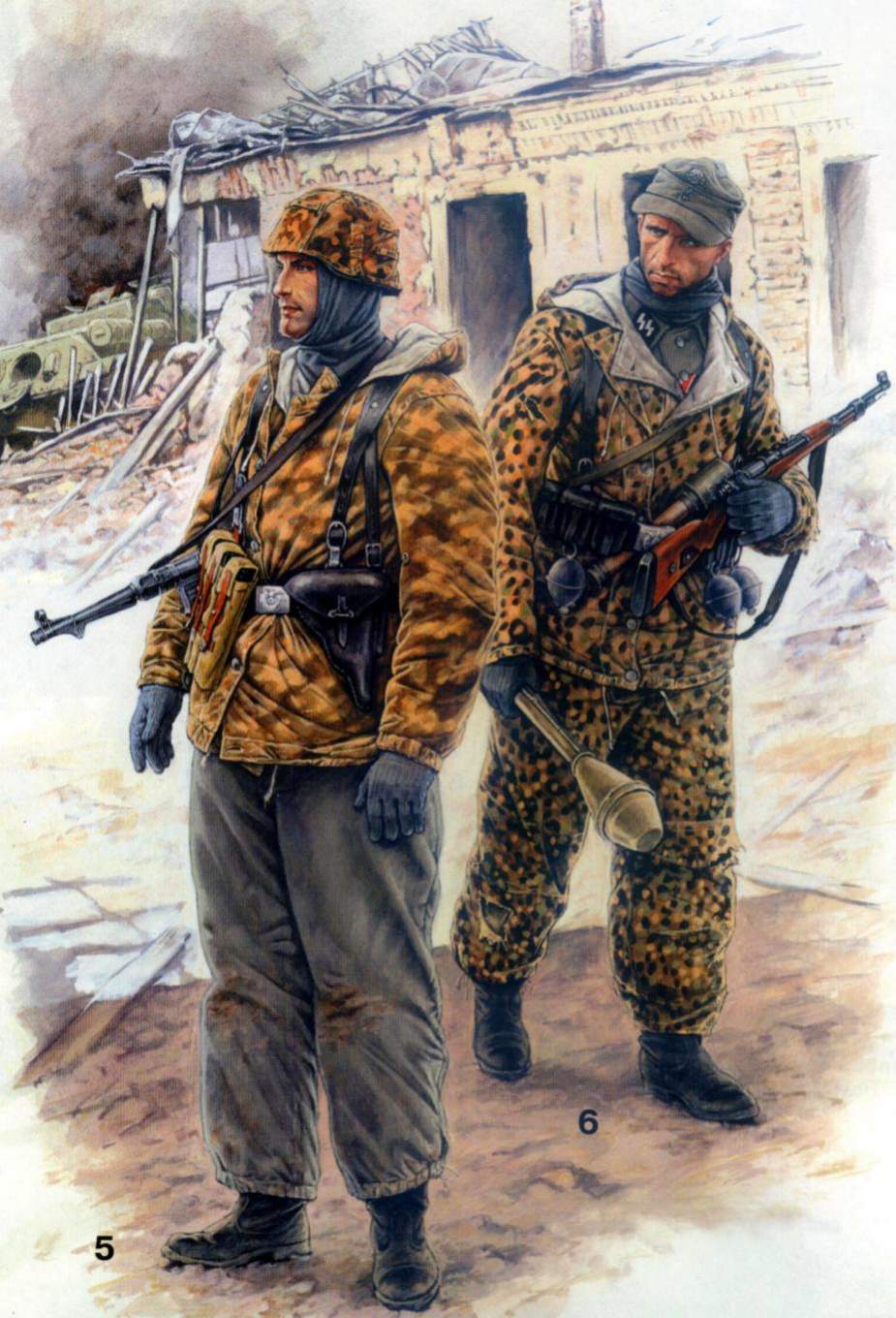 Немецкий камуфляж Waffen SS арт