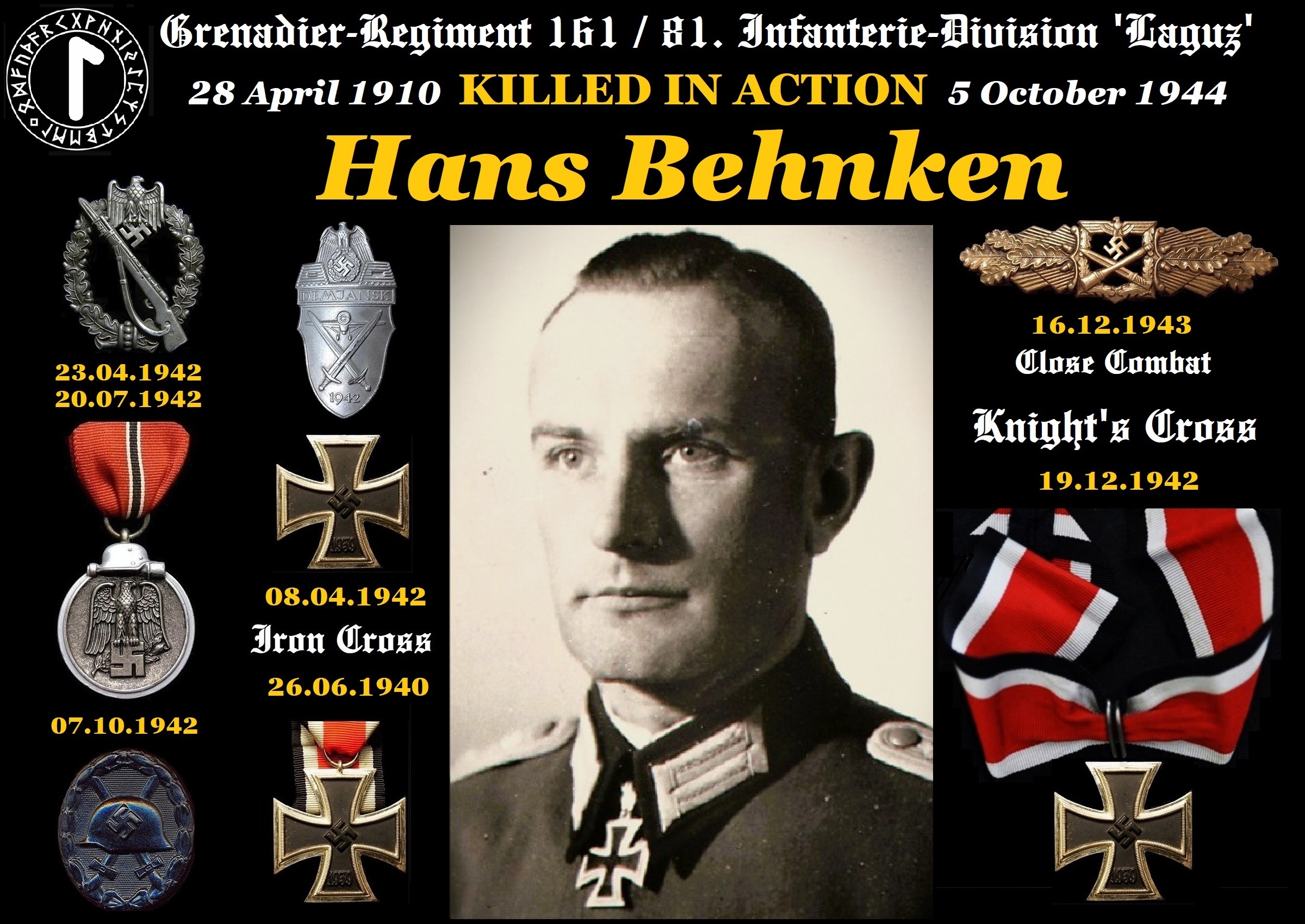 ✠ Hans Behnken